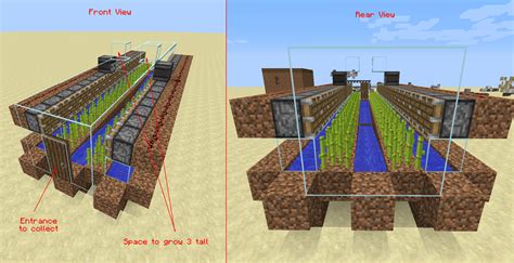 In this tutorial I will show you a Efficient Flying Machine Sugar Cane Farm. . How to make a automatic sugarcane farm
